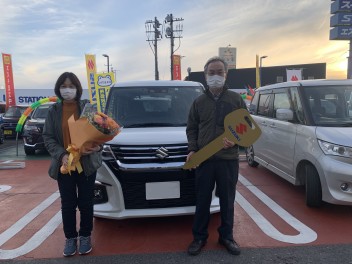 Ｓ様にソリオご納車させて頂きました